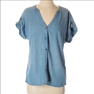 Lucky Brand Chambray Top